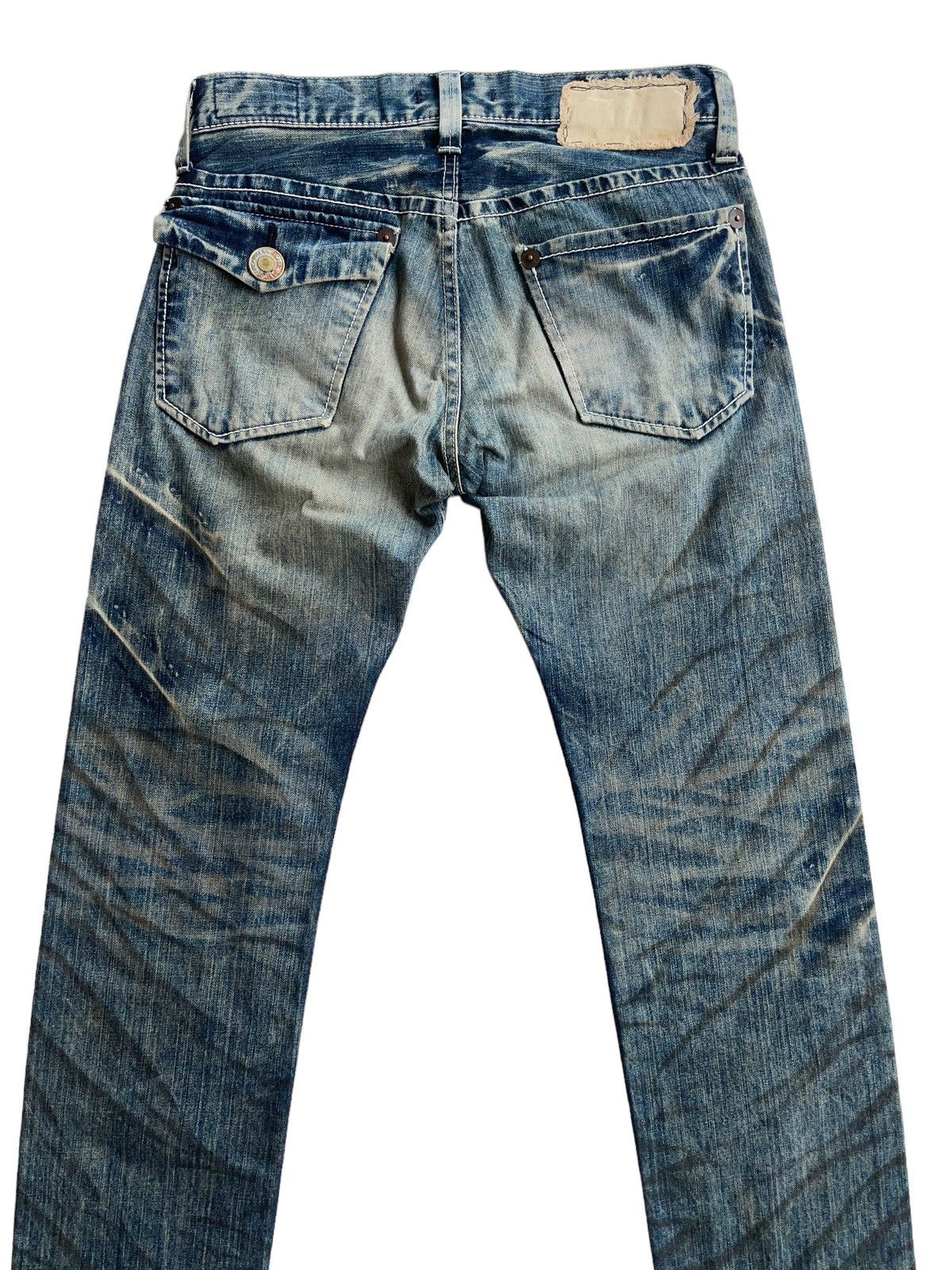 Japanese Brand Blueway Garments Rusty Jeans Size US 30 / EU 46 - 4 Thumbnail