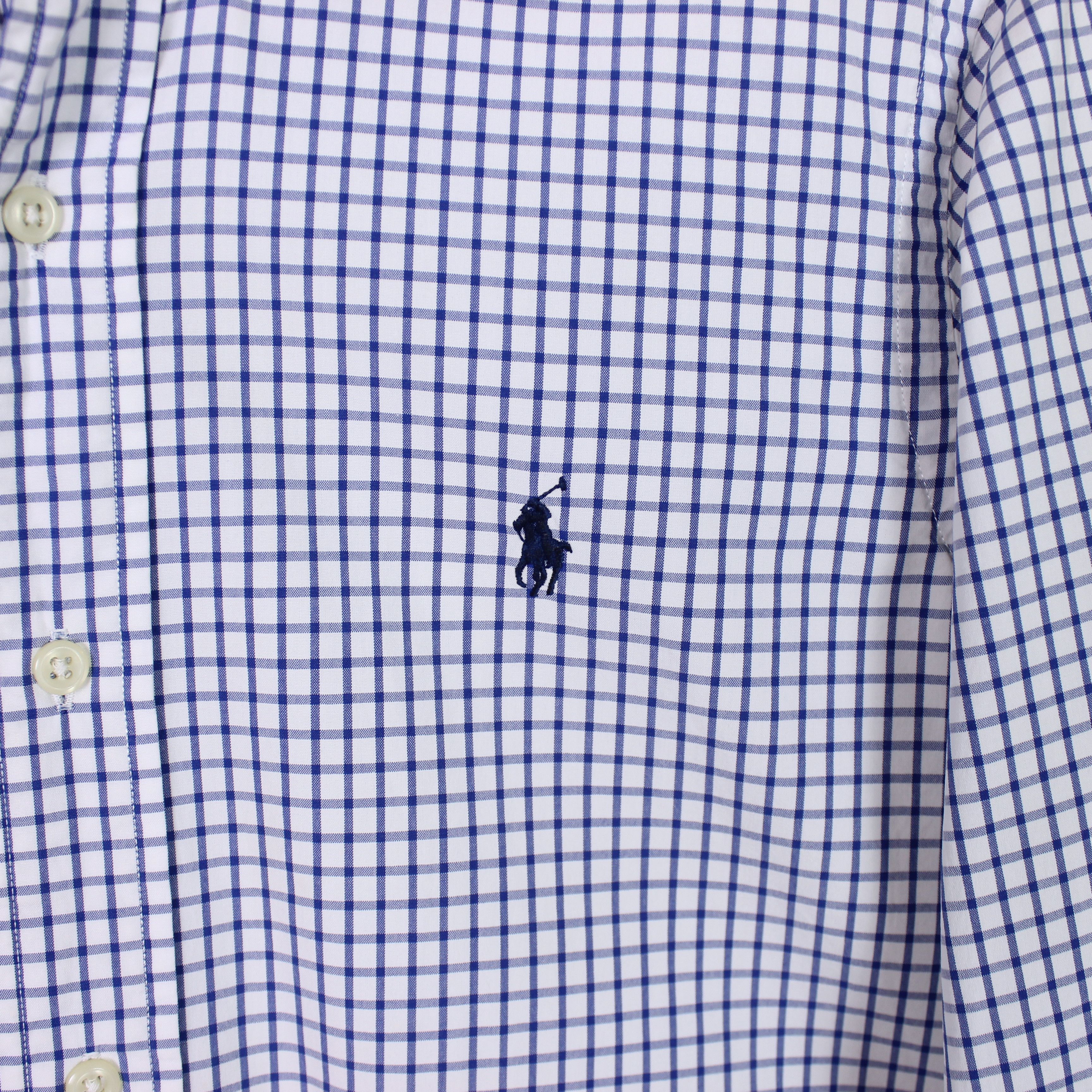 Polo Ralph Lauren Polo Ralph Lauren Shirt S Classic blue white cotton striped Size US S / EU 44-46 / 1 - 8 Thumbnail