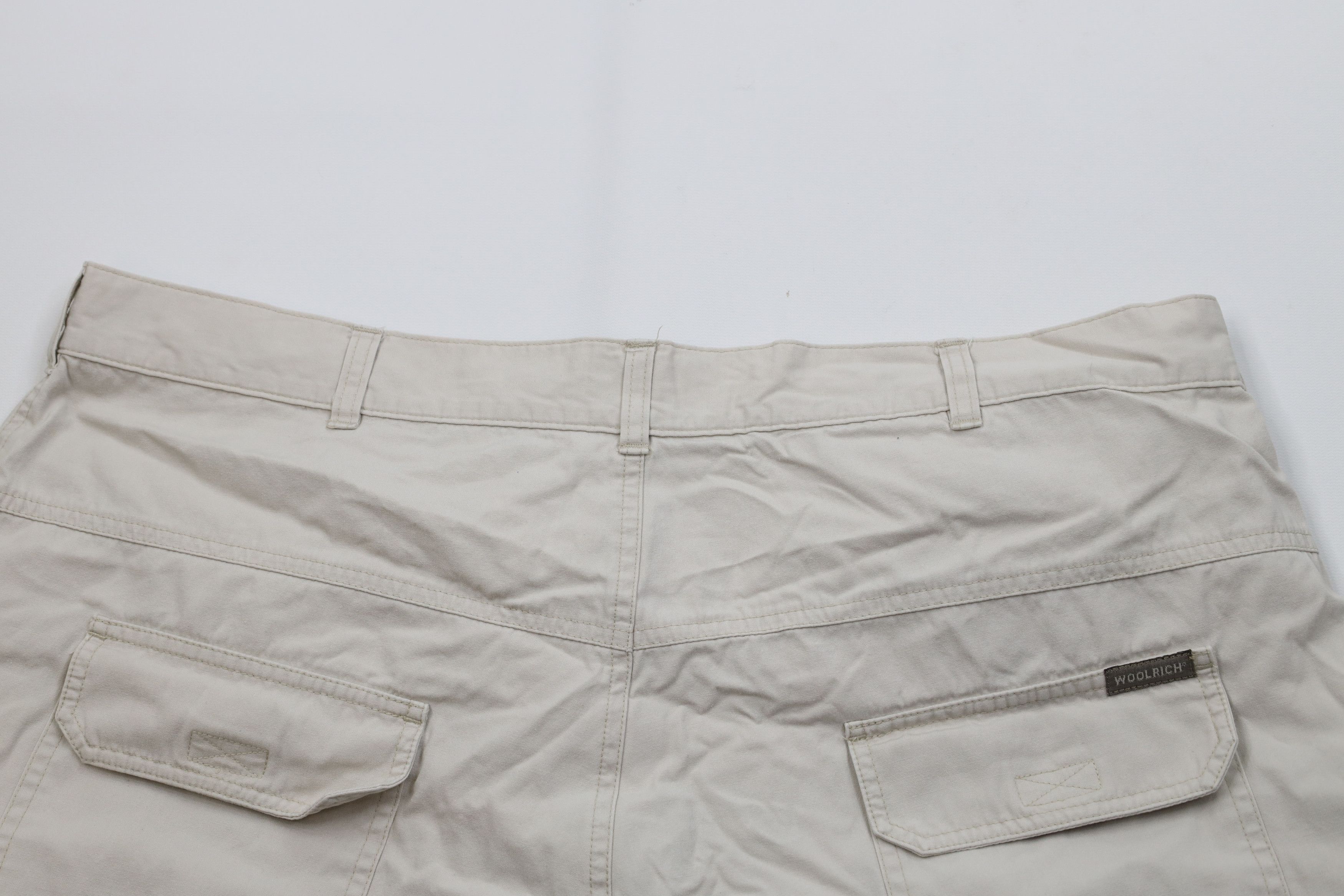Woolrich Woolen Mills Vintage 90s Woolrich Above Knee Hiking Trekking Cargo Shorts Size US 42 / EU 58 - 10 Thumbnail