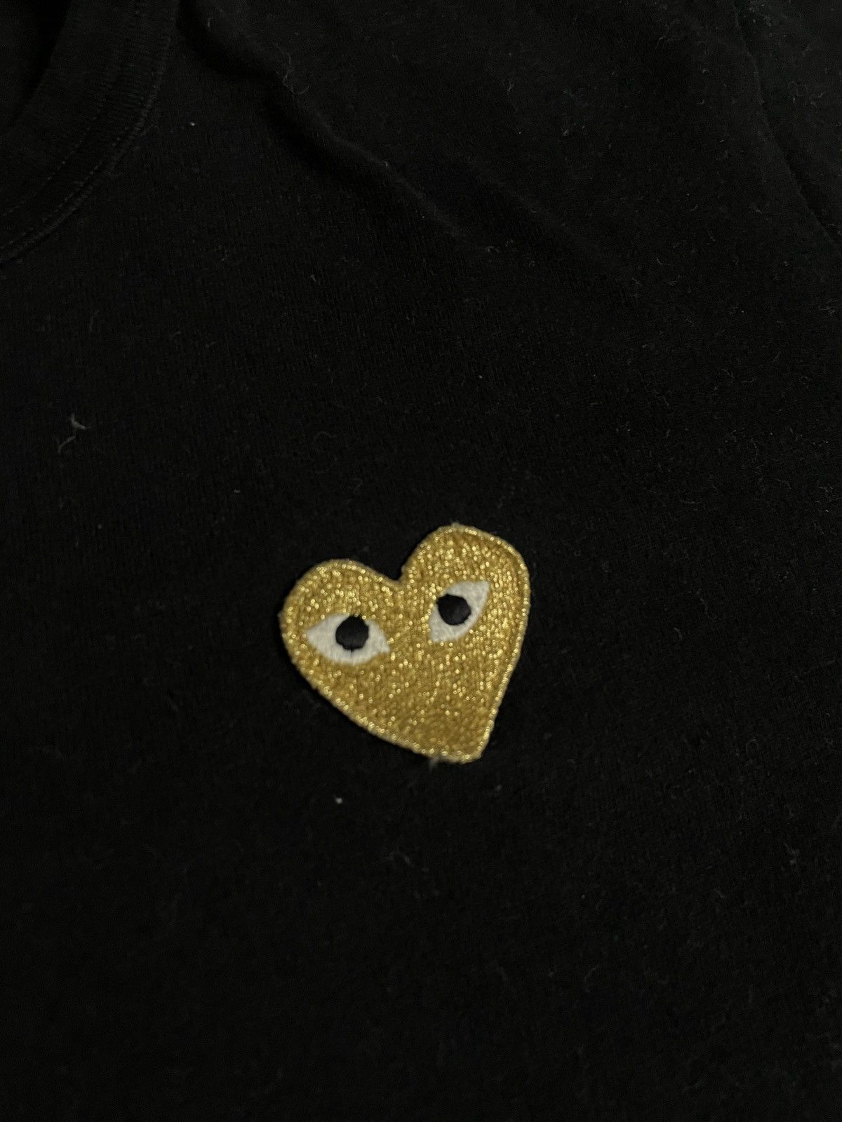 Comme des Garcons × Comme des Garcons PLAY × Japanese Brand COMME DES GARÇONS HEART TEE Size US M / EU 48-50 / 2 - 2 Thumbnail