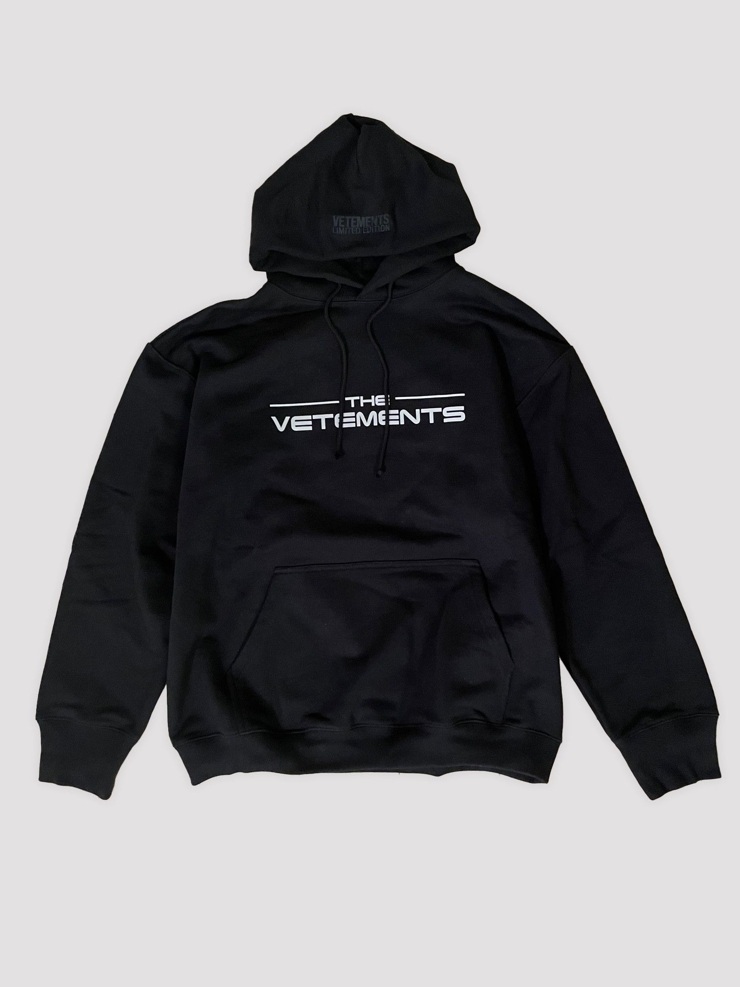 Pre-owned Vetements Ss21  Terminator Logo Hoodie
