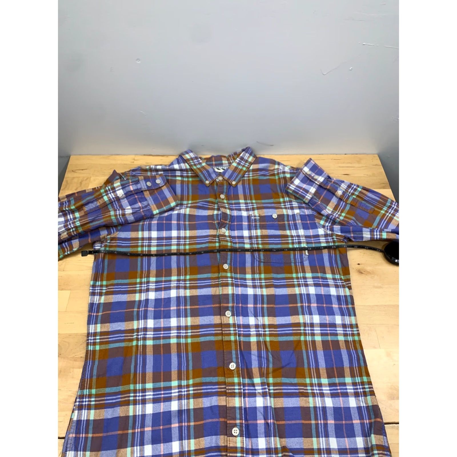 Vans Vans Off the Wall Button Up Shirt Mens L Plaid Long Sleeve Casual Size US L / EU 52-54 / 3 - 4 Thumbnail