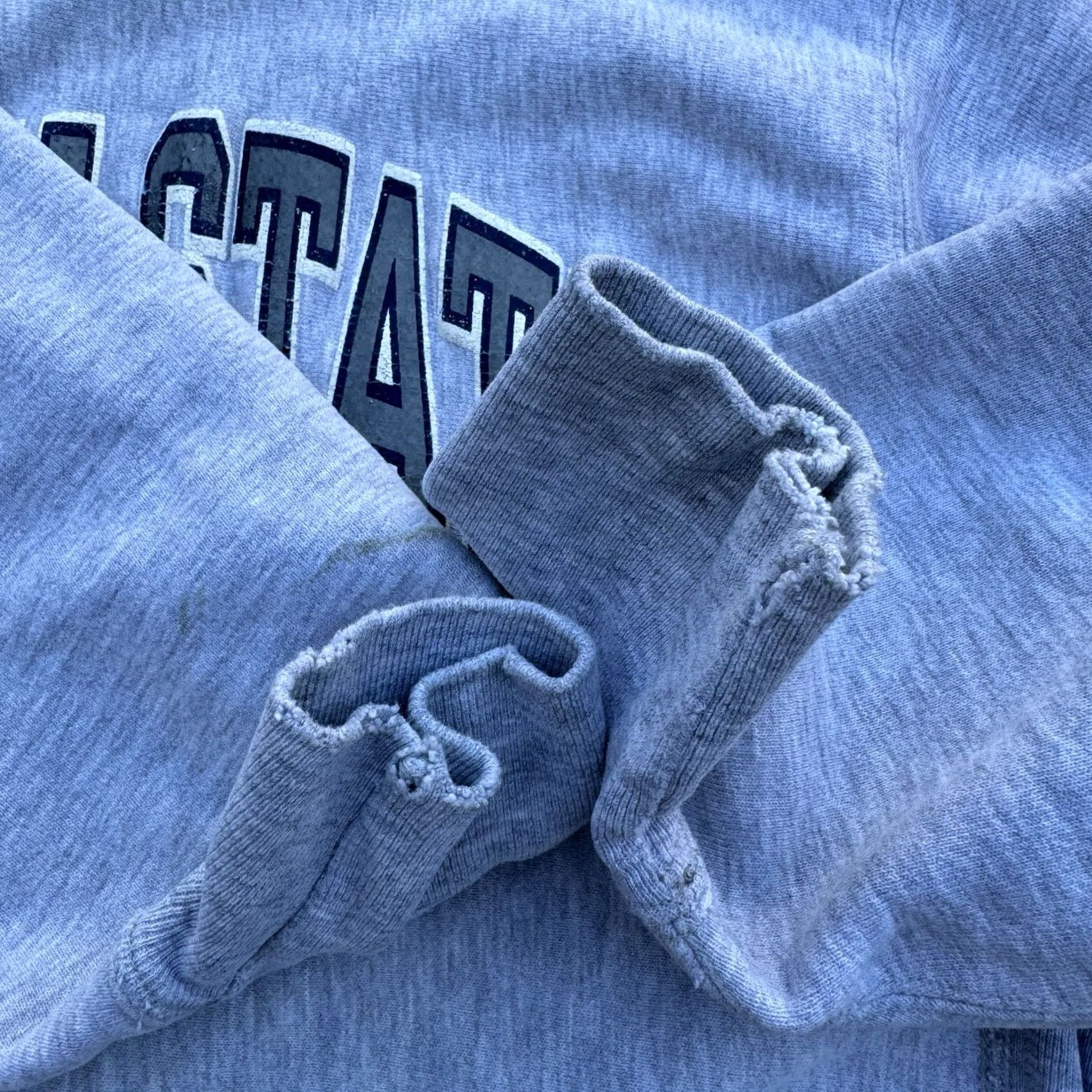 Champion VINTAGE Champion Penn State Reverse Weave Sweatshirt Mens XL Gray 90s Crew Neck Wrestling Size US XL / EU 56 / 4 - 6 Thumbnail