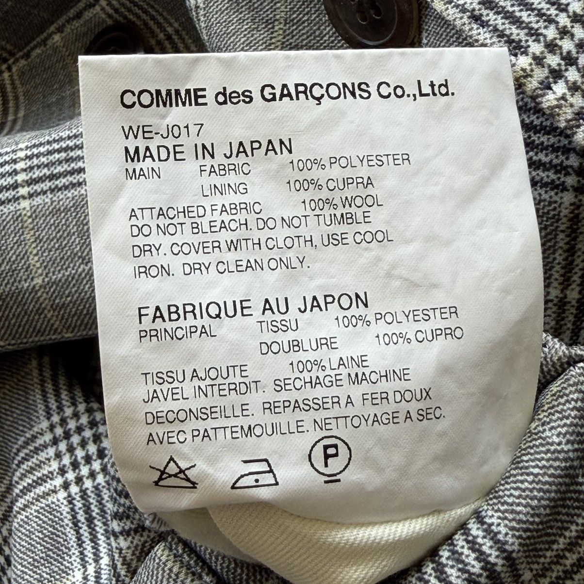 Junya Watanabe Junya Watanabe - CDG - 2009 Houndstooth Plaid Blazer Jacket Size US M / EU 48-50 / 2 - 6 Thumbnail