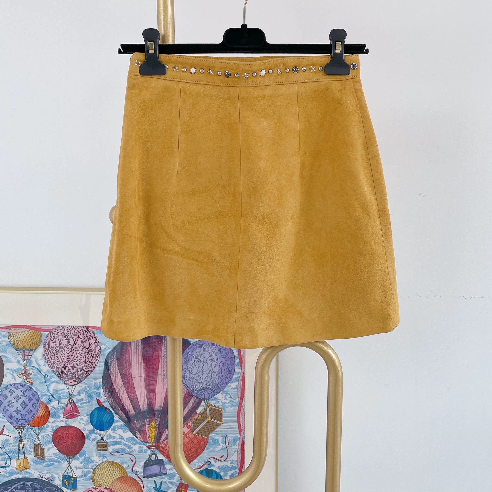 Miu Miu MIUMIU yellow tassel skirt 38 Size 26" / US 2 / IT 38 - 2 Thumbnail