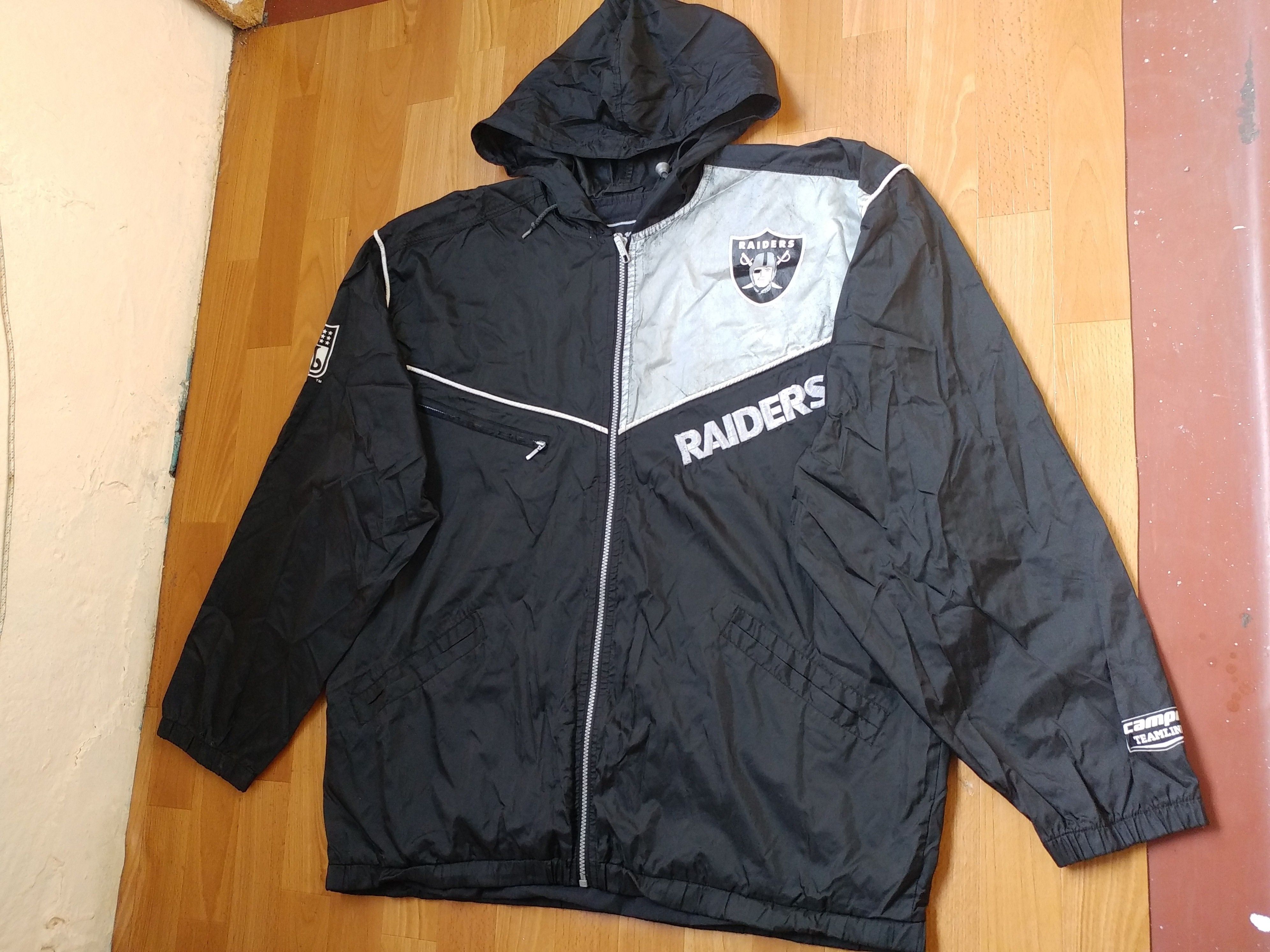 NFL Los Angeles Raiders jacket, 1993 Campri Teamline, vintage XL Size US XL / EU 56 / 4 - 3 Thumbnail