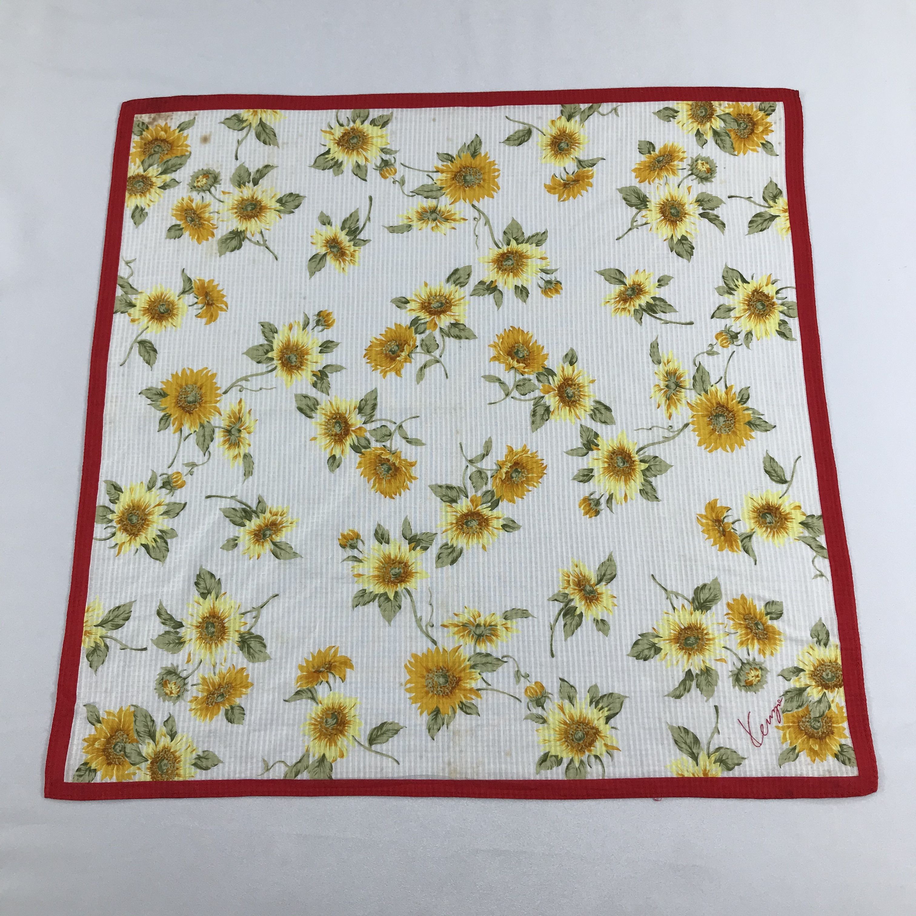Kenzo Kenzo Handkerchief Neckerchief Bandana H1203 Size ONE SIZE - 2 Thumbnail