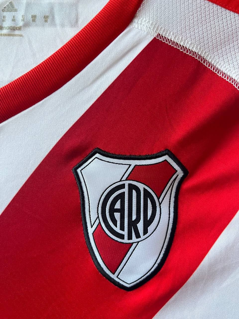 Adidas 2016/17 RIVER PLATE HOME SOCCER JERSEY FOOTBALL SHIRT SIZE M Size US M / EU 48-50 / 2 - 6 Thumbnail
