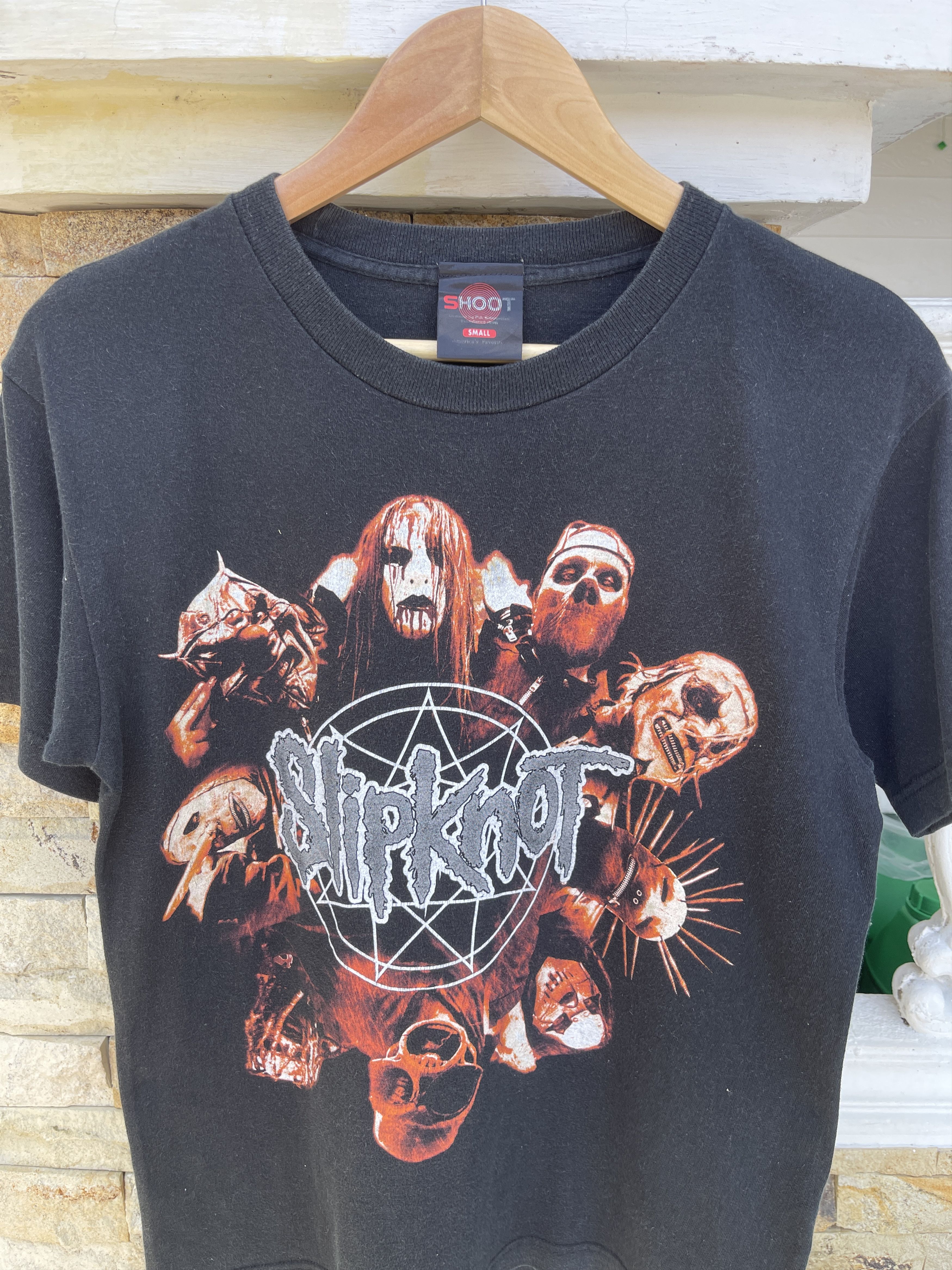 Band Tees Rare🔥Vintage Slipknot Rock Band T-Shirt Size US S / EU 44-46 / 1 - 3 Thumbnail