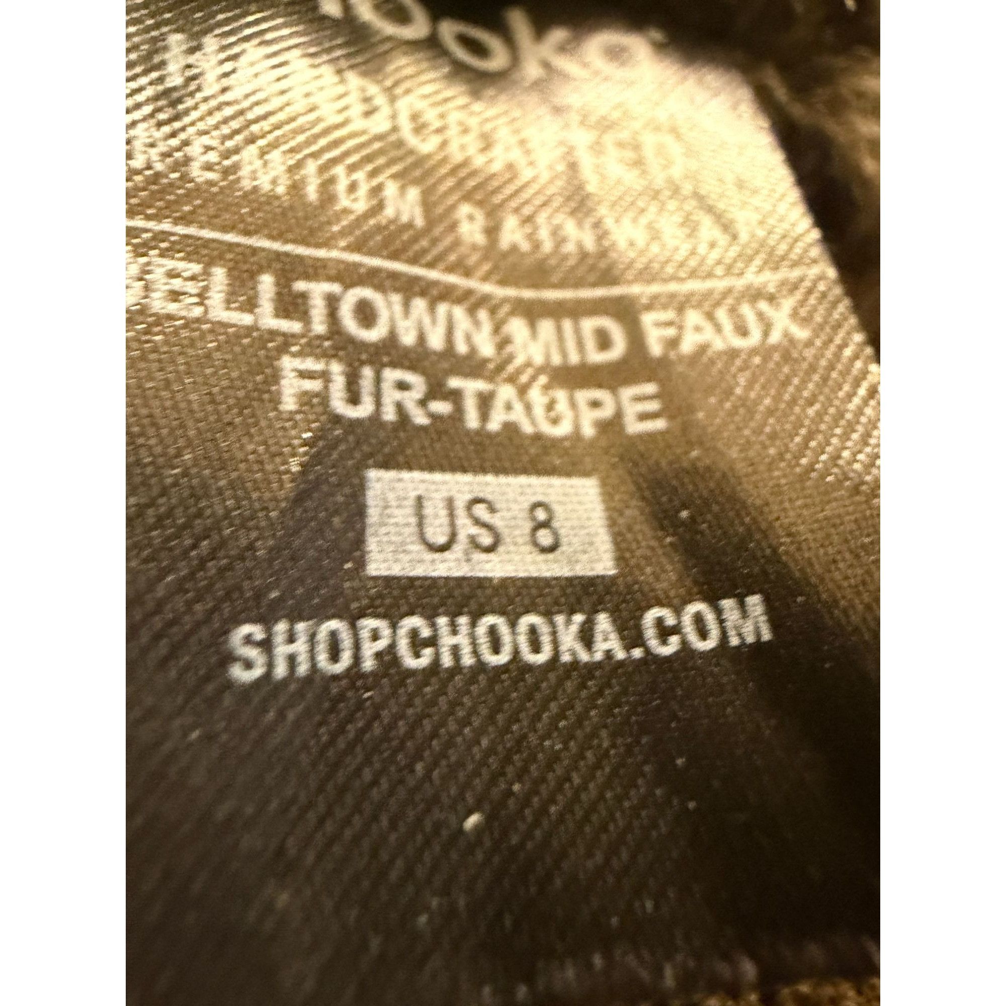 Other Chooka Belltown Mid Faux Fur Taupe Insulated Snow Boots Wome Size US 8 / IT 38 - 6 Thumbnail