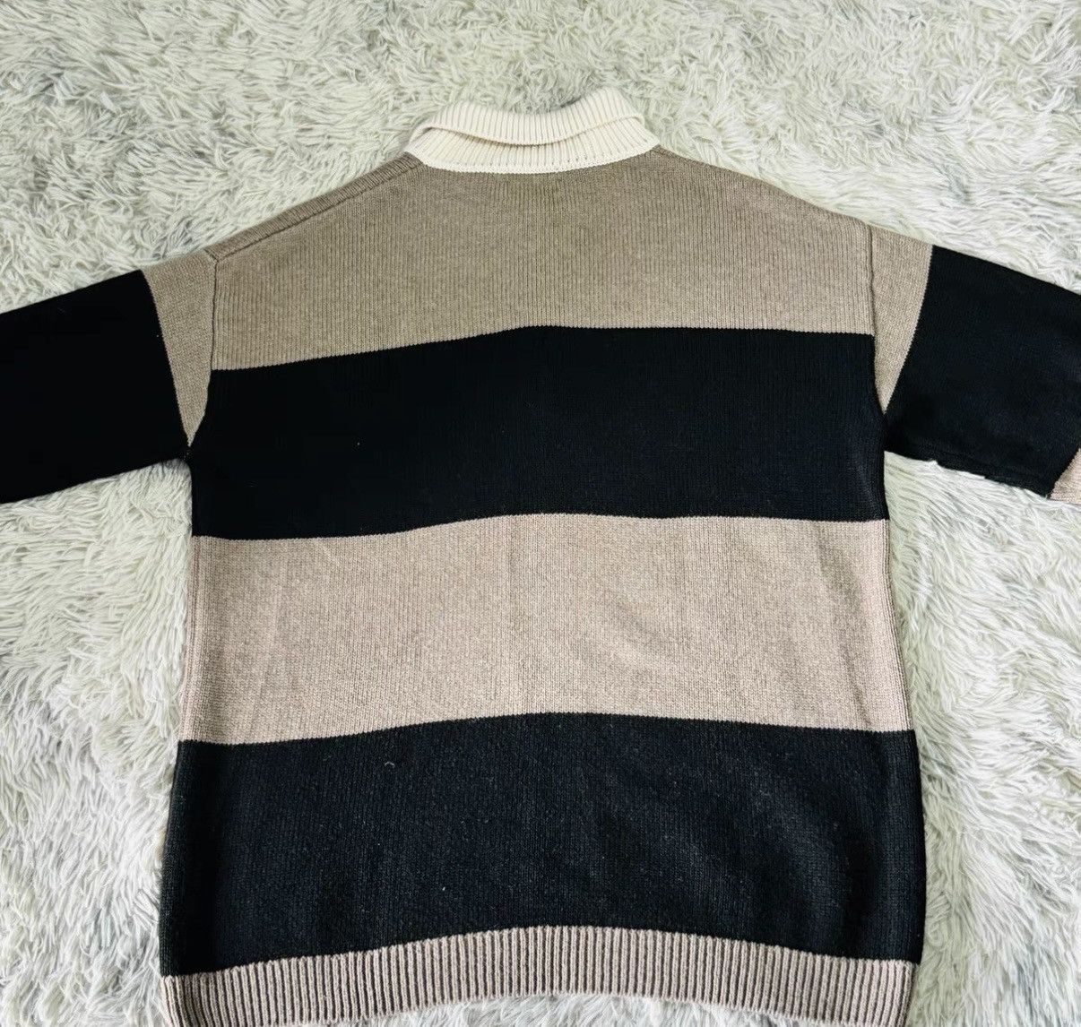 Our Legacy [Our Legacy] Black & White Polo Sweater Size US M / EU 48-50 / 2 - 4 Thumbnail