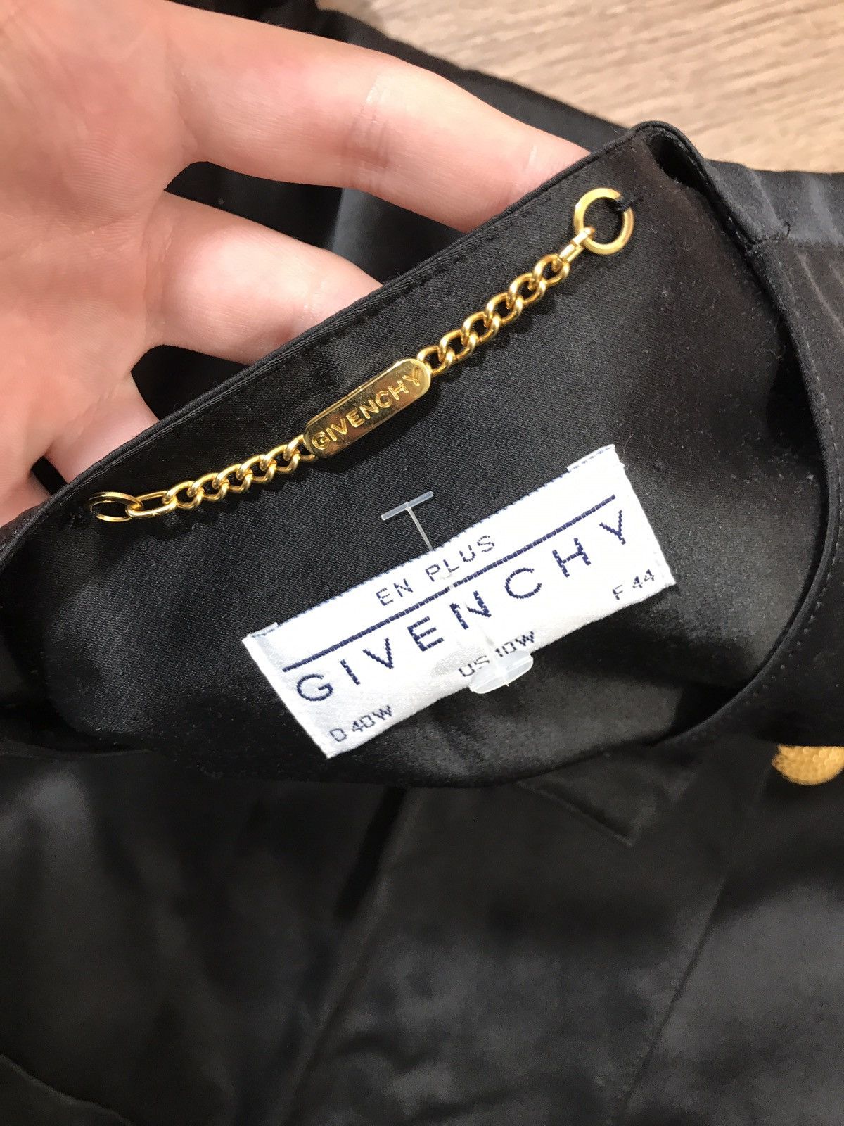 Givenchy Vintage Givenchy Rare Golden Button Blazer Cardigan Jacket Size L / US 10 / IT 46 - 4 Thumbnail