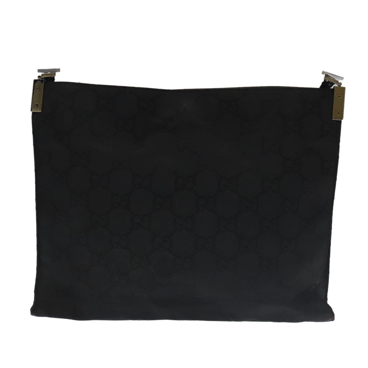 Gucci GUCCI GG Canvas Shoulder Bag Black 001 001 Size ONE SIZE - 3 Thumbnail