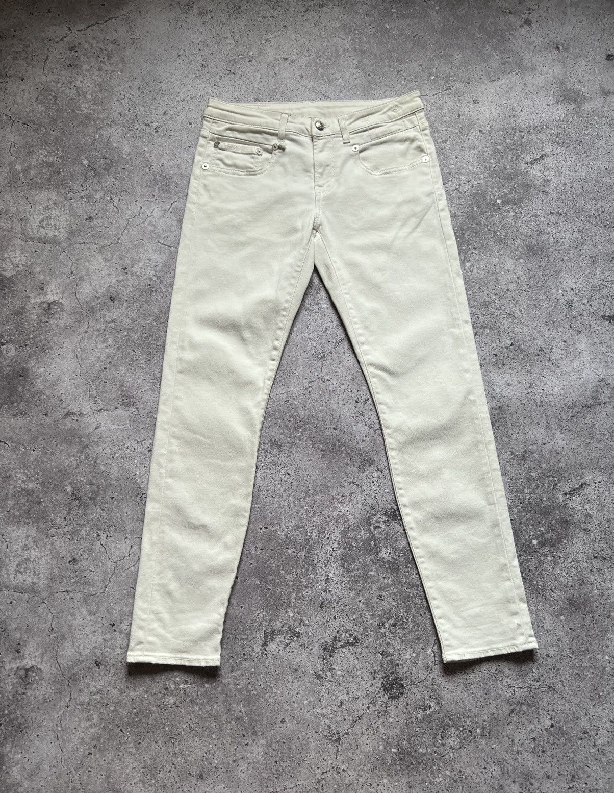 R13 R13 Women Pants Boy Skinny White Size 26" / US 2 / IT 38 - 1 Thumbnail