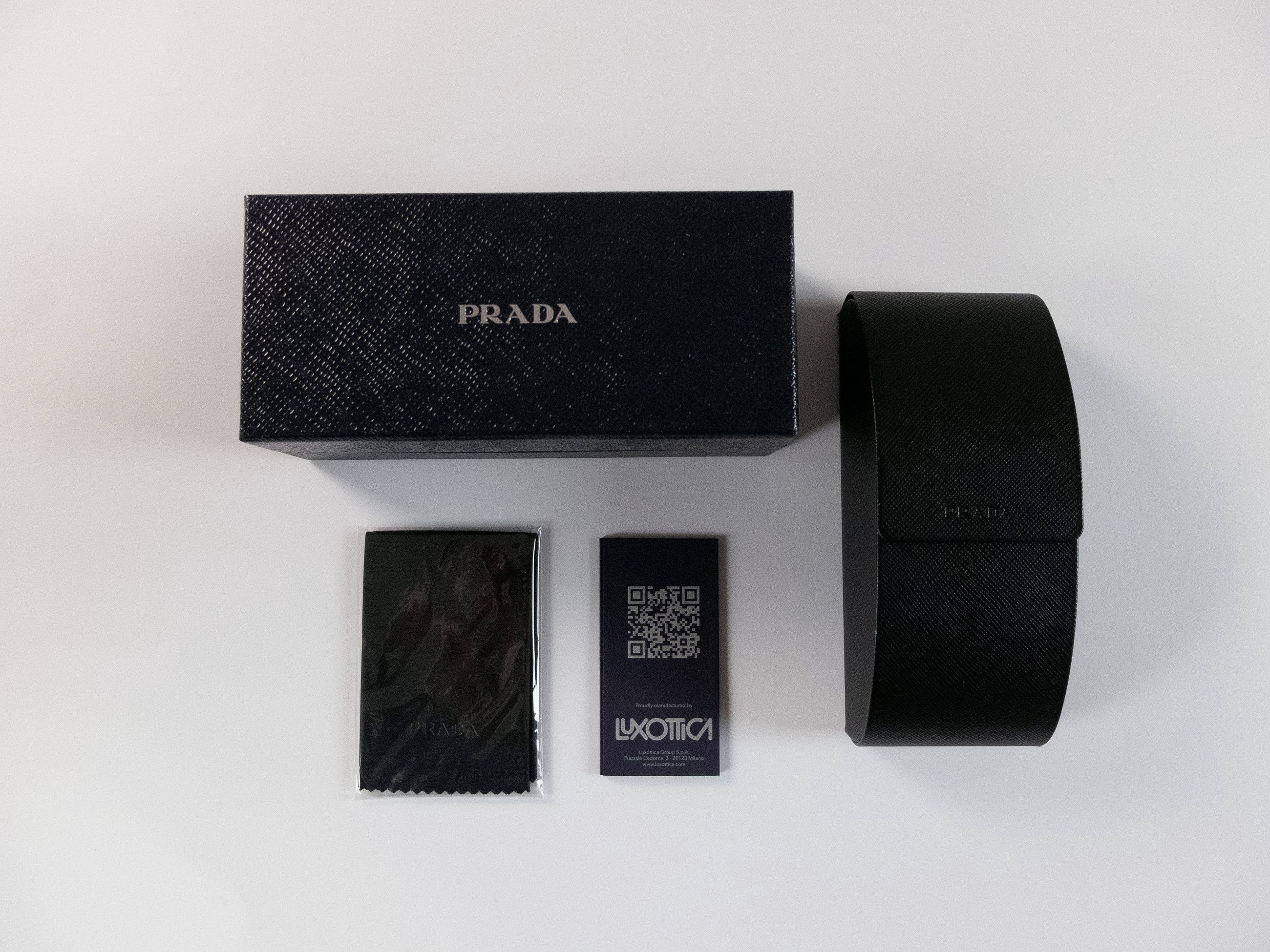Prada PRADA red green tortoise shell rectangle sunglasses Italy Size ONE SIZE - 10 Thumbnail