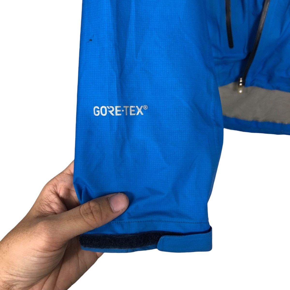 The North Face 📌Rich Blue Zipper Outdoor Hunting The North Face Goretex Size US M / EU 48-50 / 2 - 18 Thumbnail