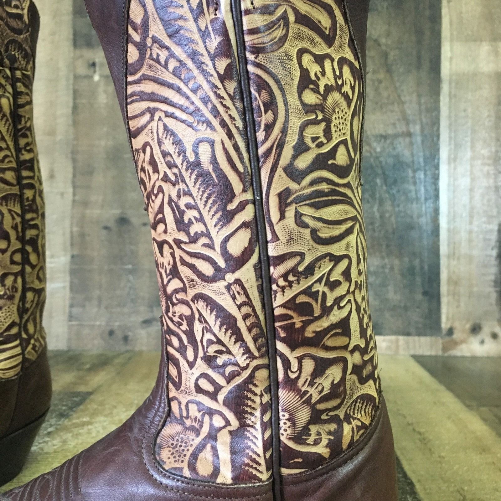 Tony Lama Tony Lama L0139 Vintage Western Cowboy Boots Womens 6 M Size US 6 / IT 36 - 9 Thumbnail