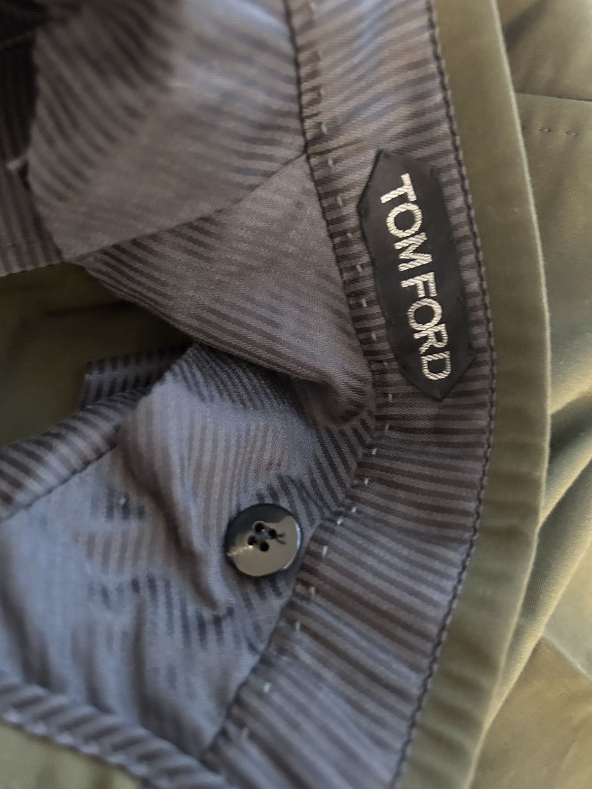 Tom Ford tom ford linen shelton silk trouser 61004z Size 48R - 8 Thumbnail