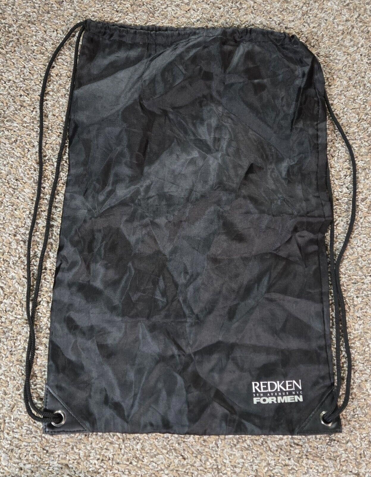 Designer Redken For Men Drawstring Bag In Black One Size Size ONE SIZE - 1 Thumbnail