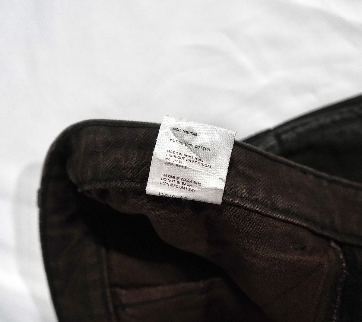 P.L.N. P.L.N waxed biker jeans Size US 30 / EU 46 - 6 Thumbnail