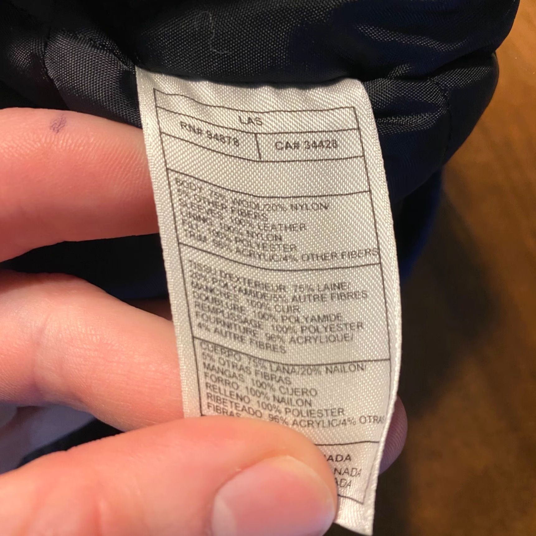 Nike NIKE Jacket Mens XL MIAMI DOLPHINS Letterman Varsity Wool Leather Vintage Y2K Size US XL / EU 56 / 4 - 7 Thumbnail