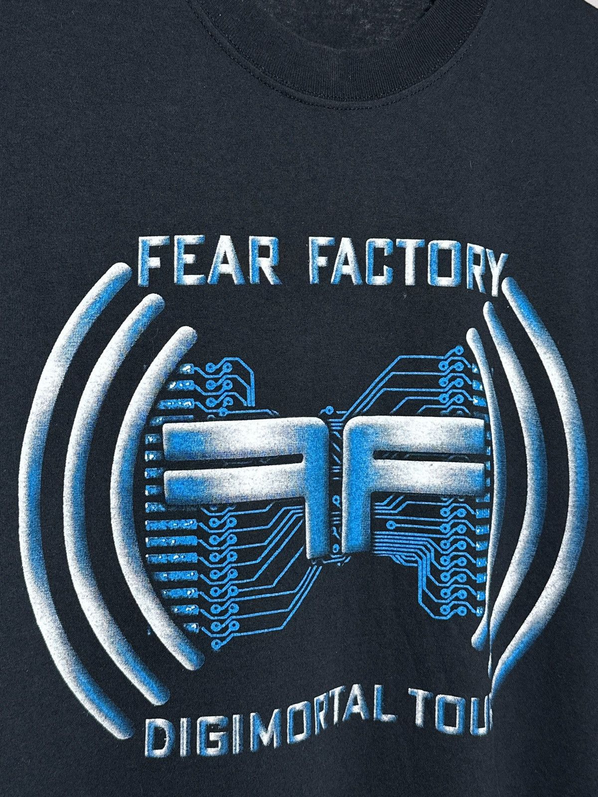 Band Tees Fear Factory Digimortal Tour Tshirt Vintage Size US XL / EU 56 / 4 - 4 Thumbnail