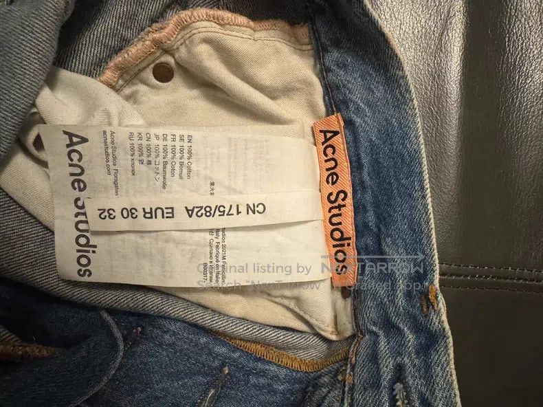 Acne Studios Acne Studios Ripped Distressed Denim Pants Size US 30 / EU 46 - 3 Thumbnail