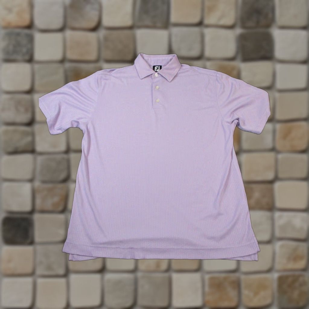 Footjoy FootJoy Polo Shirt Mens Large Purple Golf Shirt Size US L / EU 52-54 / 3 - 1 Thumbnail