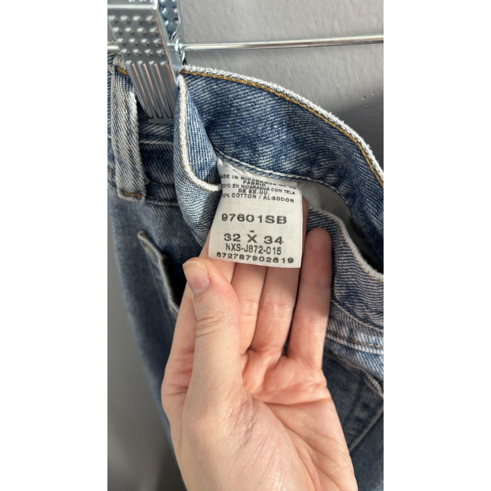 Wrangler Wrangler Blue Jeans 32x34 Size US 32 / EU 48 - 4 Thumbnail