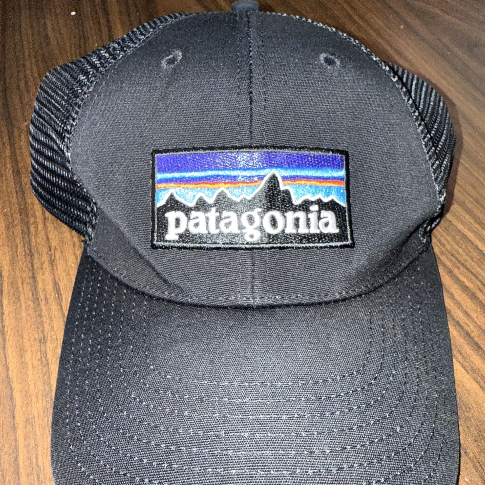 Patagonia Patagonia Trucker Hat One Size Black Adjustable Breathable Lightweight Cotton Polyester Canvas Vintage No Size ONE SIZE - 3 Thumbnail