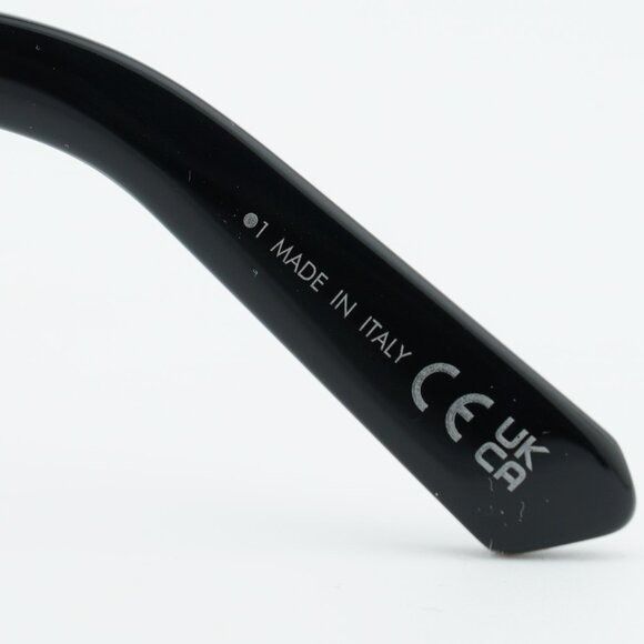 Dior Dior 30MONTAIGNE S9U 10A0 Sunglasses Black Oval Frame Size ONE SIZE - 5 Thumbnail