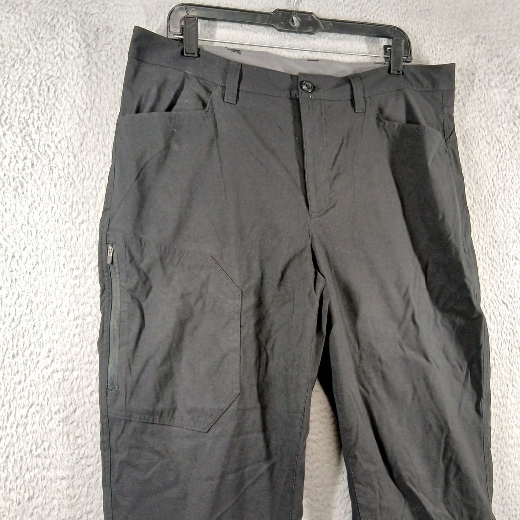 Eddie Bauer Eddie Bauer Men's Fleece Lined Tech Pants Size 36x34 Black Size US 36 / EU 52 - 6 Thumbnail