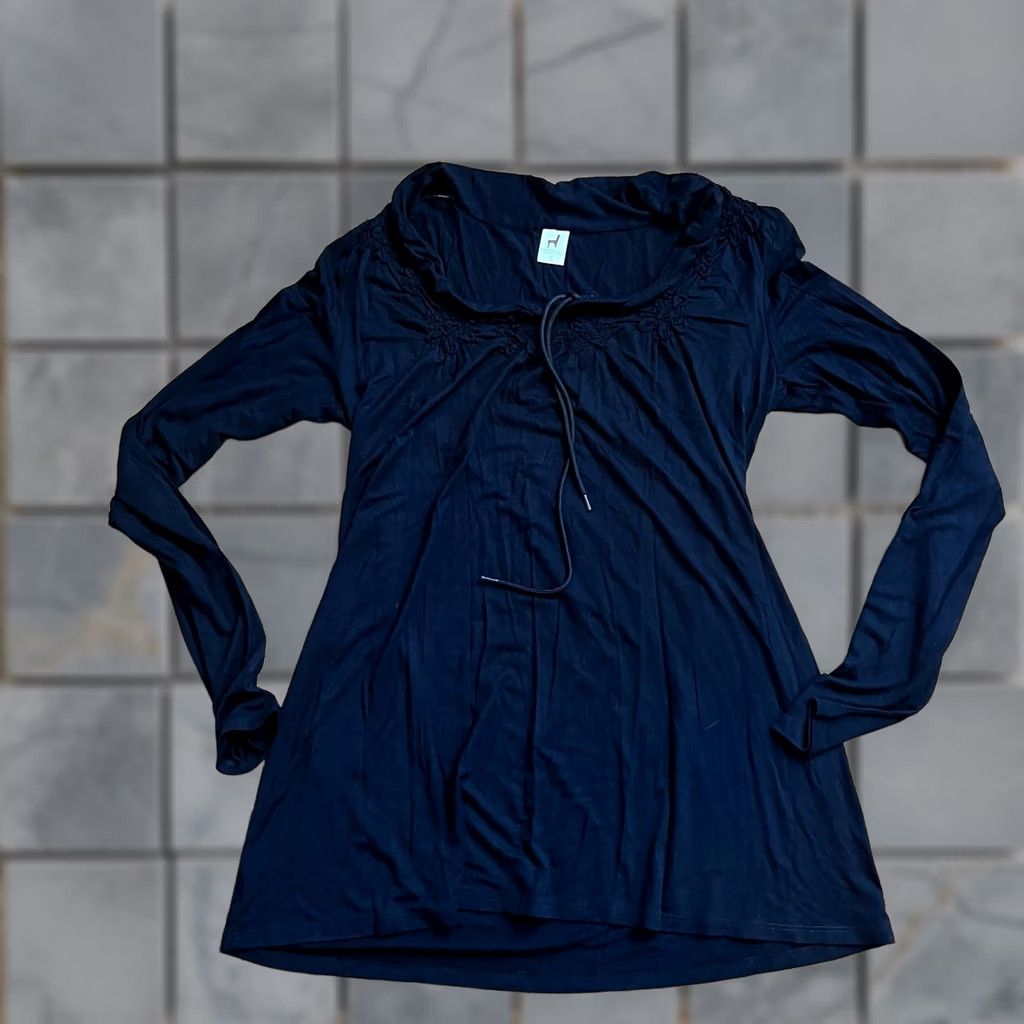 Vintage Peruvian Connection Shirt Womens Medium Black Long Sleeve M Womens Size M / US 6-8 / IT 42-44 - 1 Thumbnail