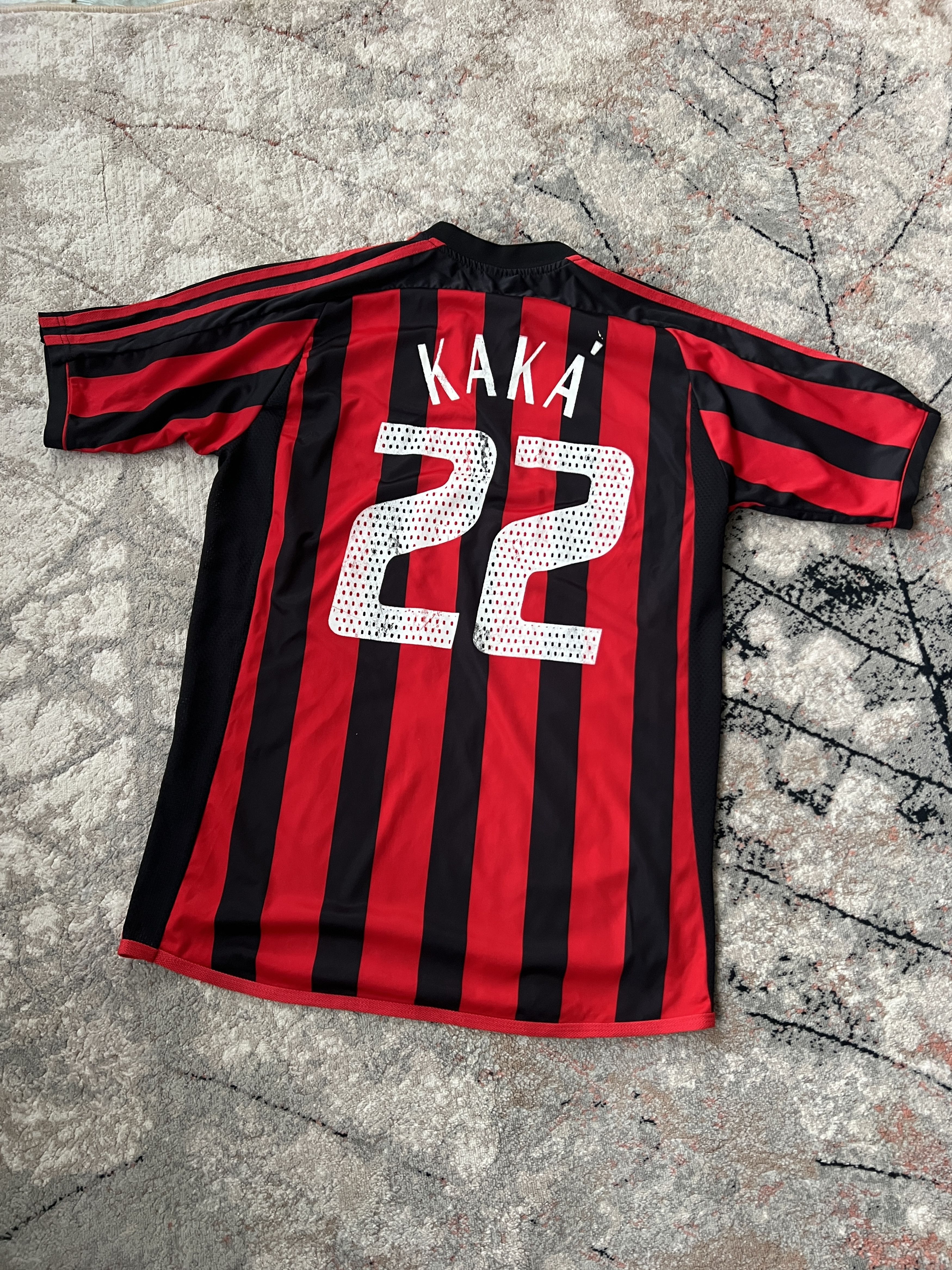 Vintage AC Milan Vintage KAKA 22 Jersey Size US L / EU 52-54 / 3 - 6 Thumbnail