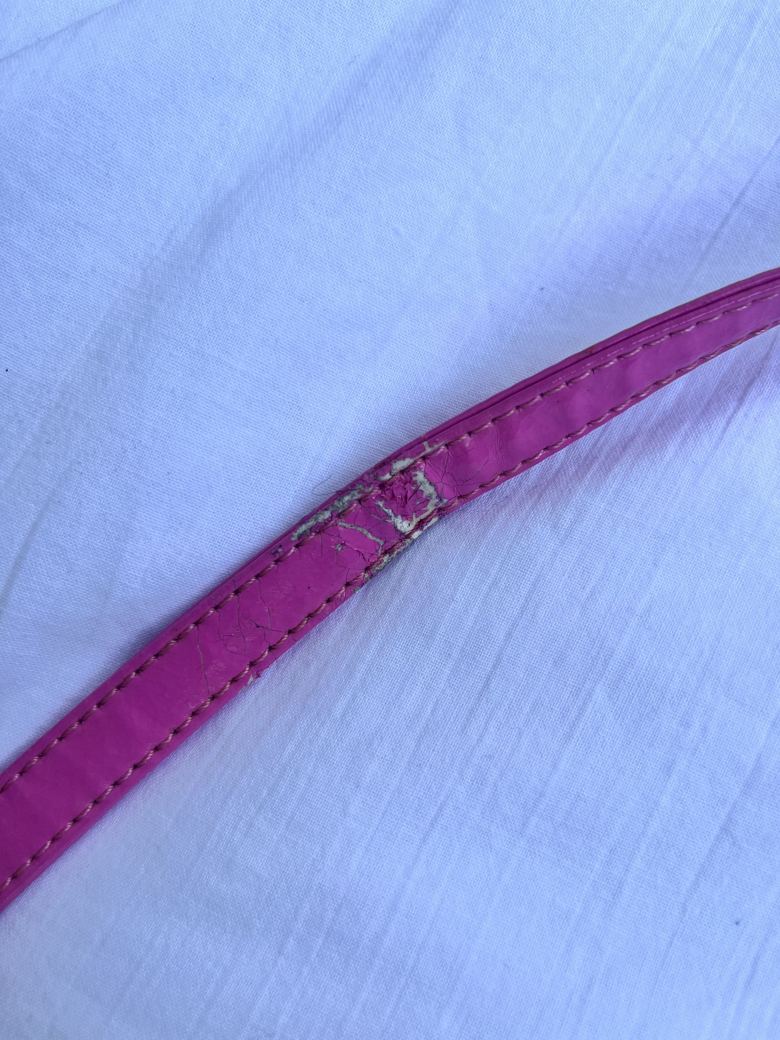 Courreges Pink vinyl Courreges bag with shoulder strap Size ONE SIZE - 9 Thumbnail