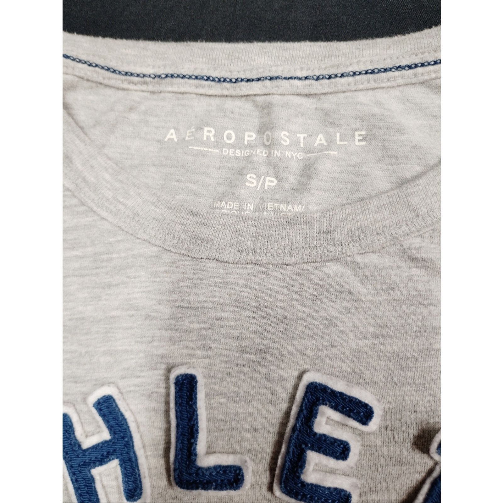 Aeropostale Athletic Dept. Women's Gray Graphic Tee Size S / US 4 / IT 40 - 3 Thumbnail