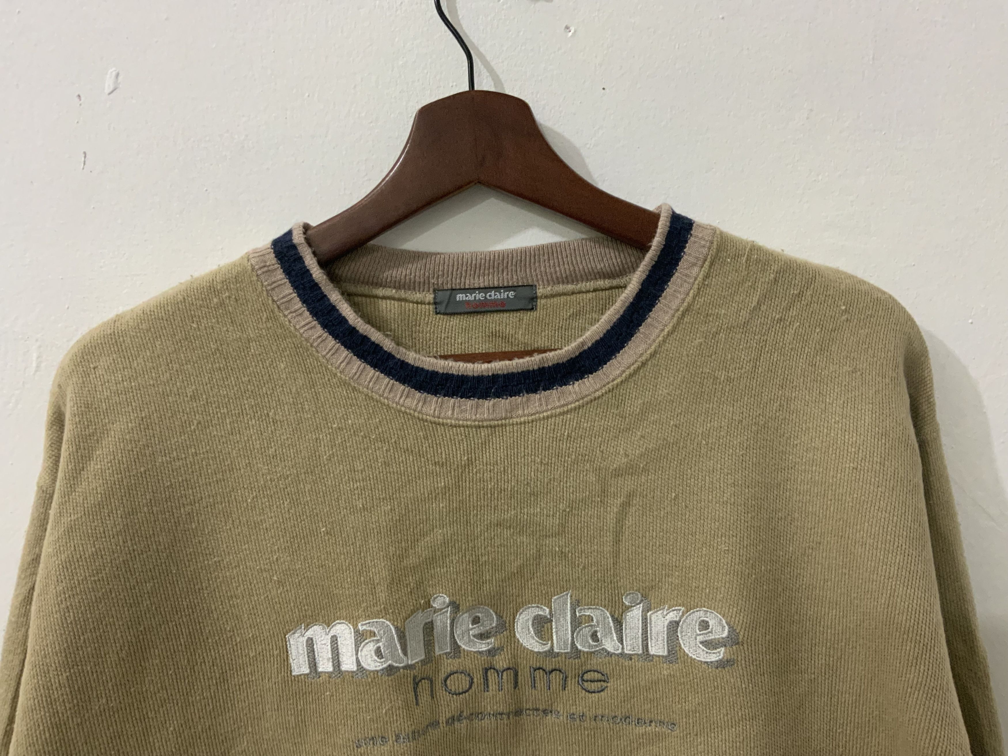 Japanese Brand Vintage Marie Clarie Sweatshirt Size US M / EU 48-50 / 2 - 3 Thumbnail