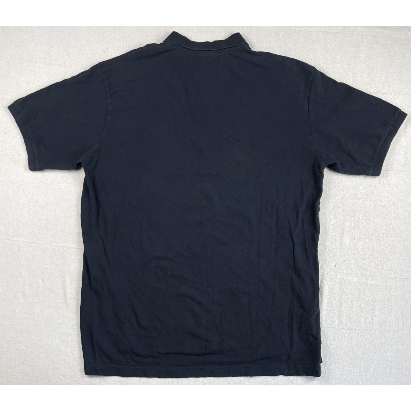 Polo Ralph Lauren VINTAGE Polo Ralph Lauren RL USA Flag Rugby Shirt Mens L Black 90s Polo Golf Preppy 100% Cotton Size US L / EU 52-54 / 3 - 4 Thumbnail