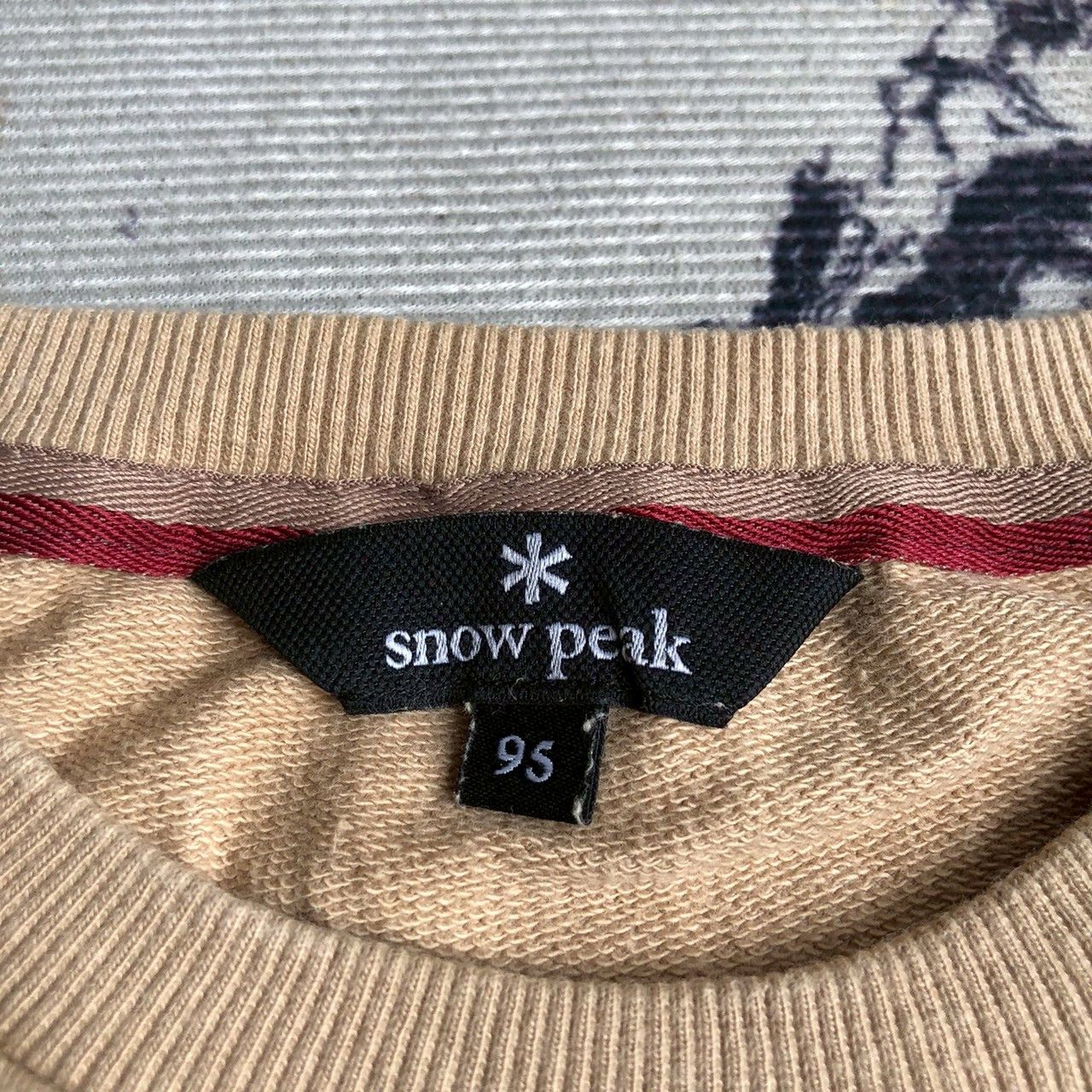 Snow Peak Snow Peak Utility Crewneck Sweatshirt Beige Size US M / EU 48-50 / 2 - 8 Thumbnail