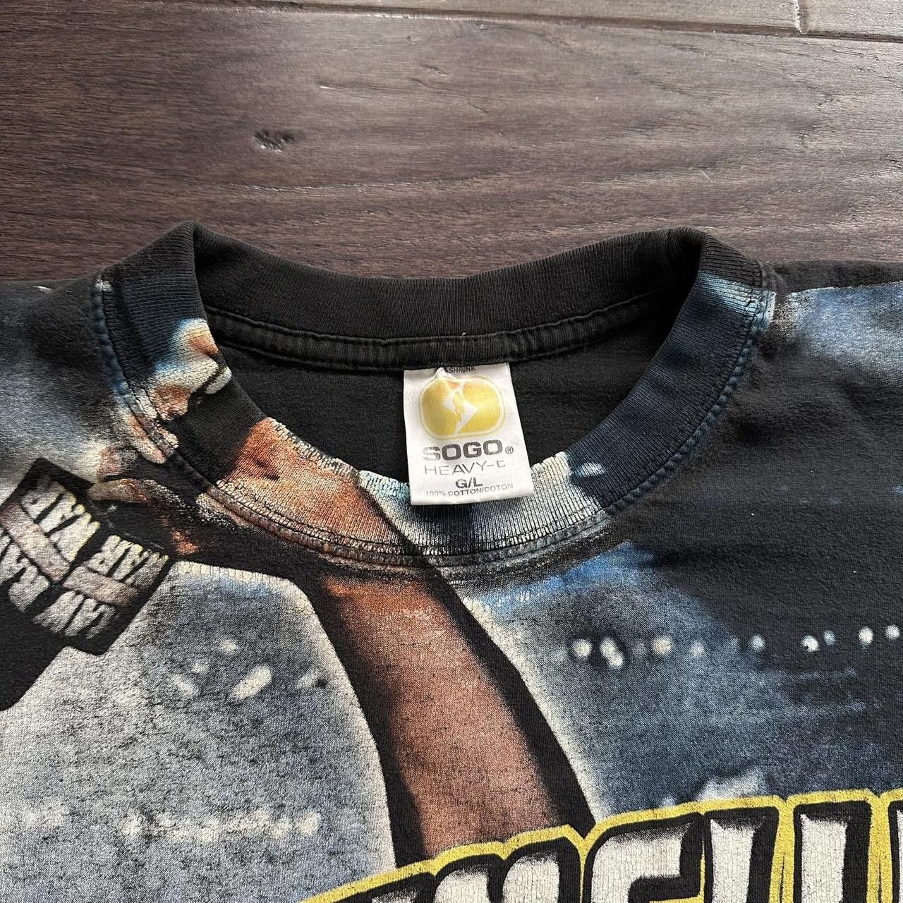T-shirt Vintage WWF The Rock – 1998 – 'Smell What The Rock Is Cookin'' – Taille M