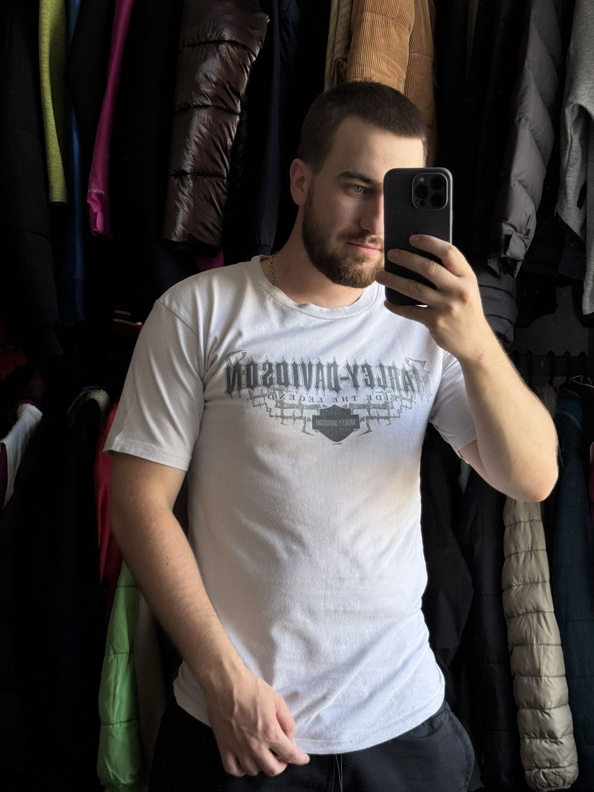 Harley Davidson Vintage 2008 Harley Davidson tee ride the legend Size US M / EU 48-50 / 2 - 3 Thumbnail