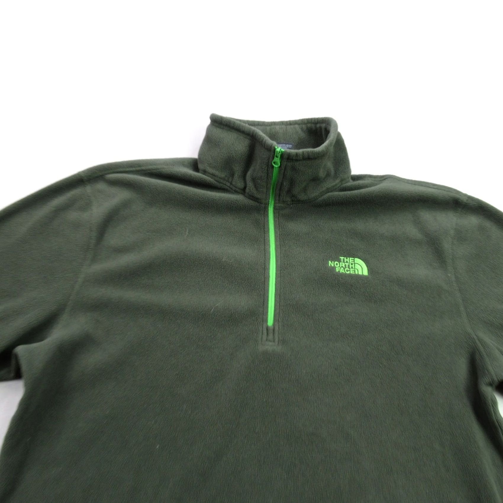 The North Face North Face Pullover Mens Medium Green Long Sleeve 1/4 Zip Casual Lightweight Size US M / EU 48-50 / 2 - 3 Thumbnail