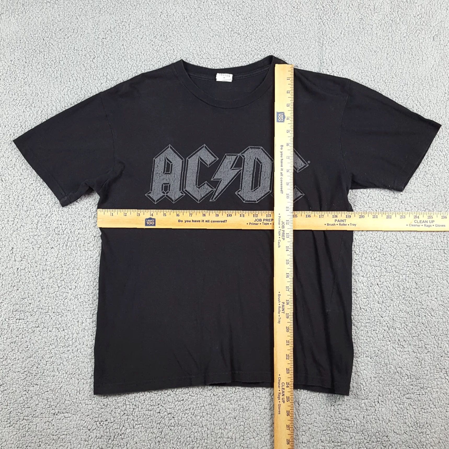 Etro VINTAGE ACDC Rock T-Shirt Medium Black Men's 90s Y2K Tour Band Cotton Embroidered Logo Mens Size US M / EU 48-50 / 2 - 3 Thumbnail