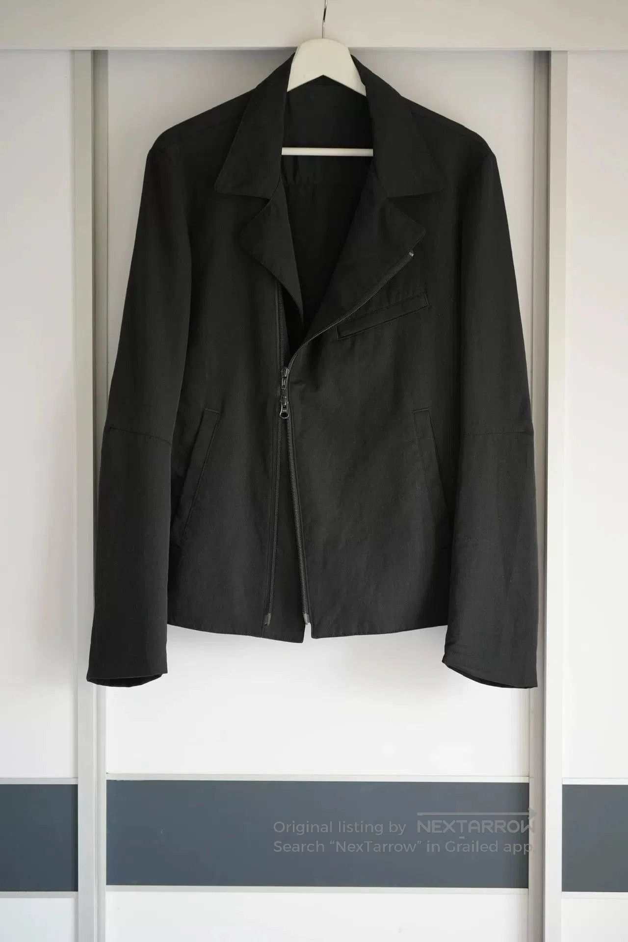 Yohji Yamamoto Yohji Yamamoto 14ss Rain Zipped Jacket. Size US L / EU 52-54 / 3 - 1 Thumbnail