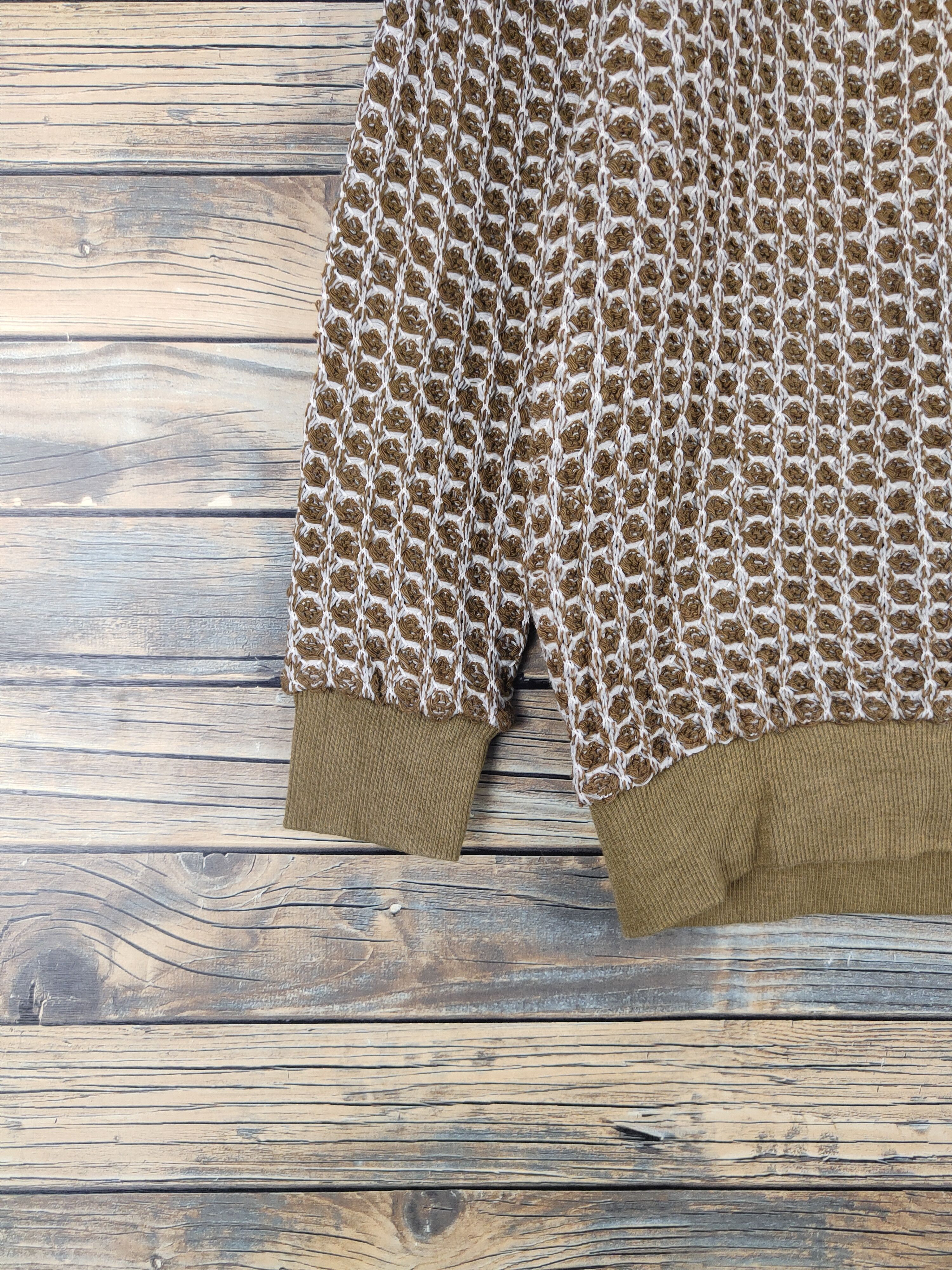 Vintage Roux di Peree Olive Knitwear Sweatshirts #W2040 Size US M / EU 48-50 / 2 - 5 Thumbnail