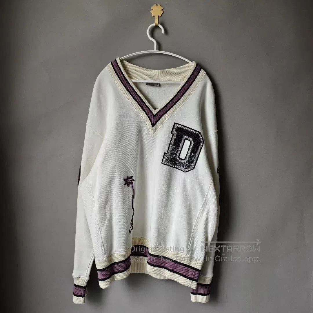 Dior Dior 1947 V-Neck Sweatshirt. Size M / US 6-8 / IT 42-44 - 1 Thumbnail
