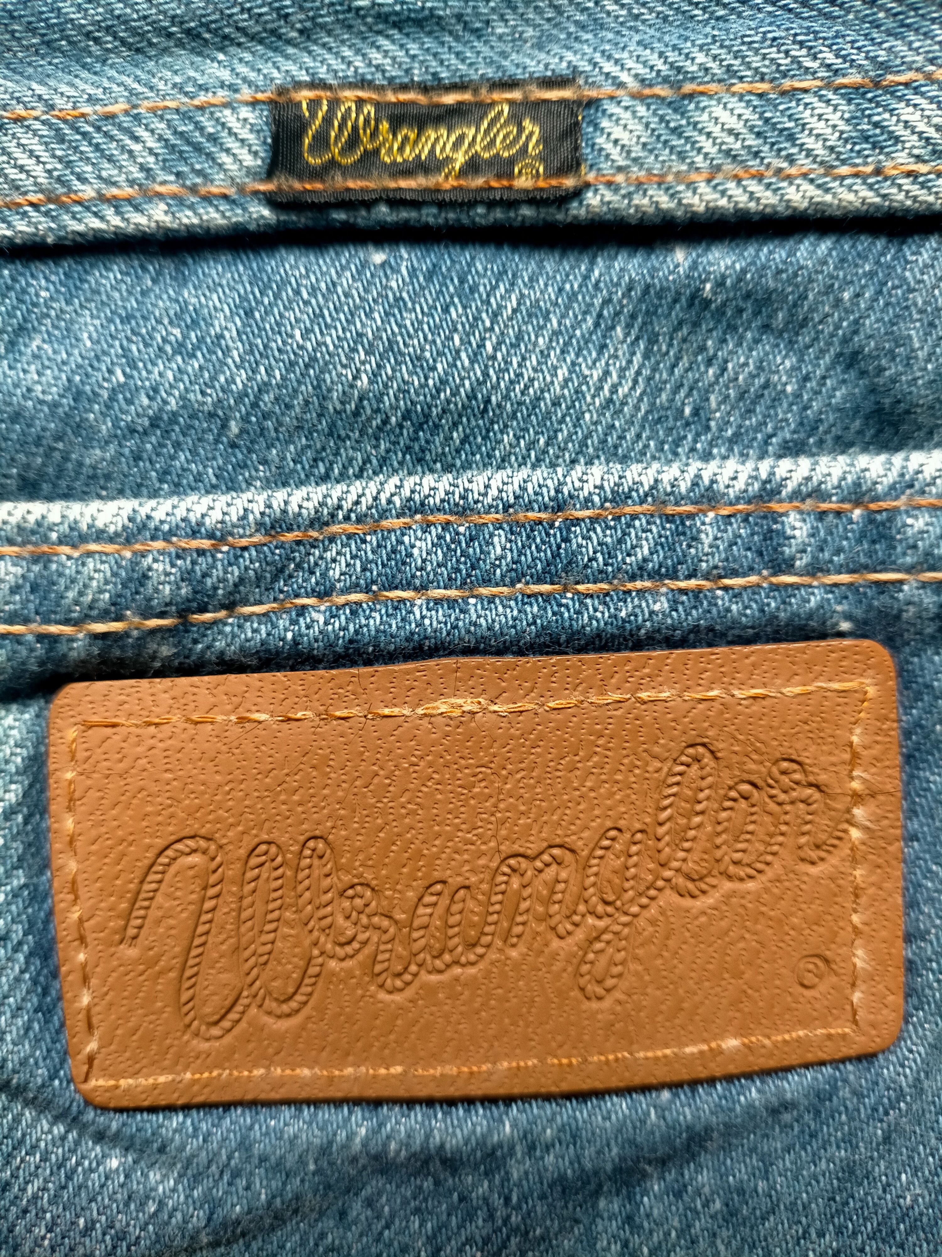 Wrangler Flare Jeans Wrangler Vintage Boot cut denim Size US 29 - 16 Thumbnail
