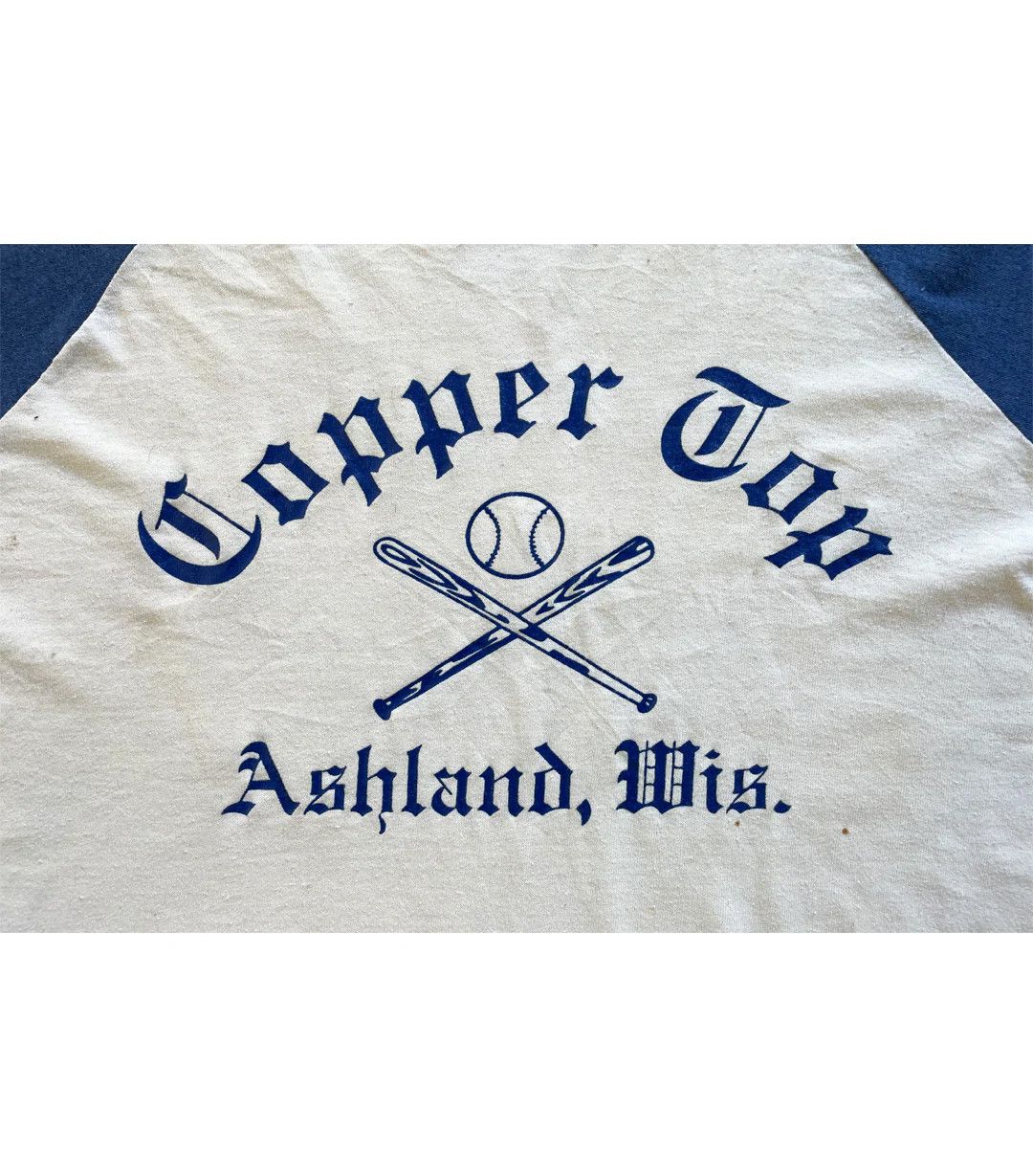 Vintage 90's Vintage Copper Top Baseball T-Shirt Size US L / EU 52-54 / 3 - 4 Thumbnail