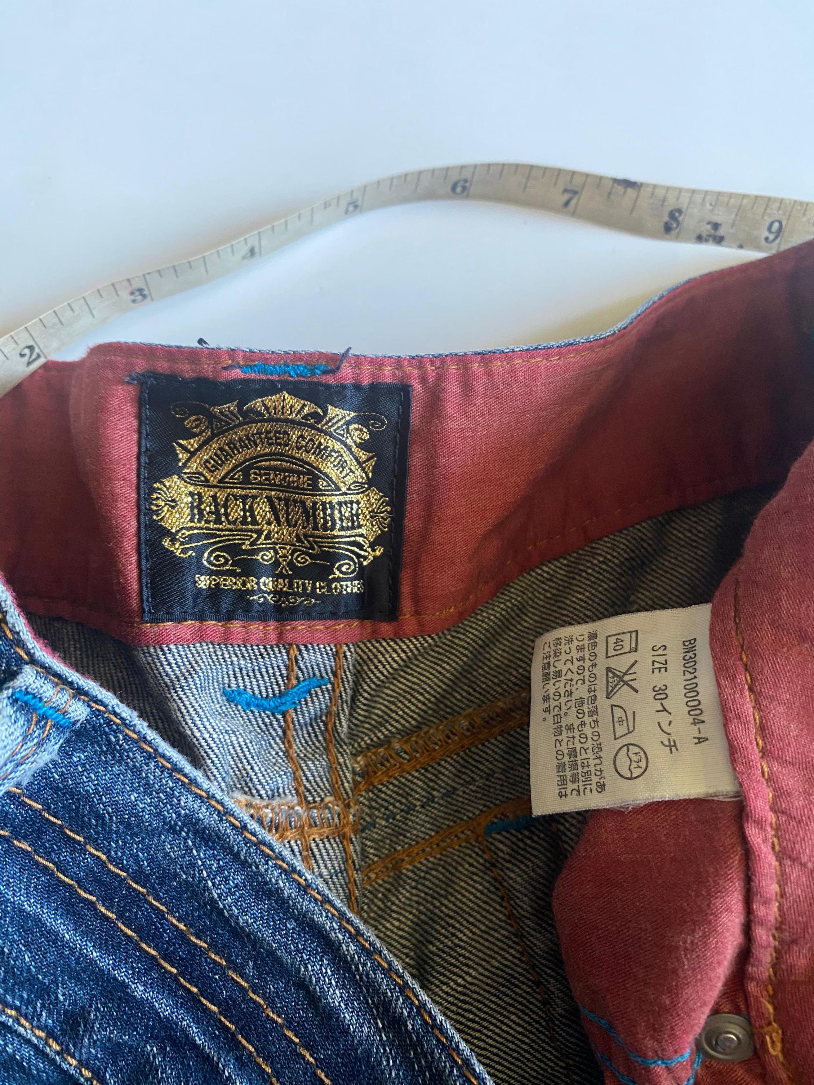 Japanese Brand Back Number Flared Pants Size US 30 / EU 46 - 10 Thumbnail