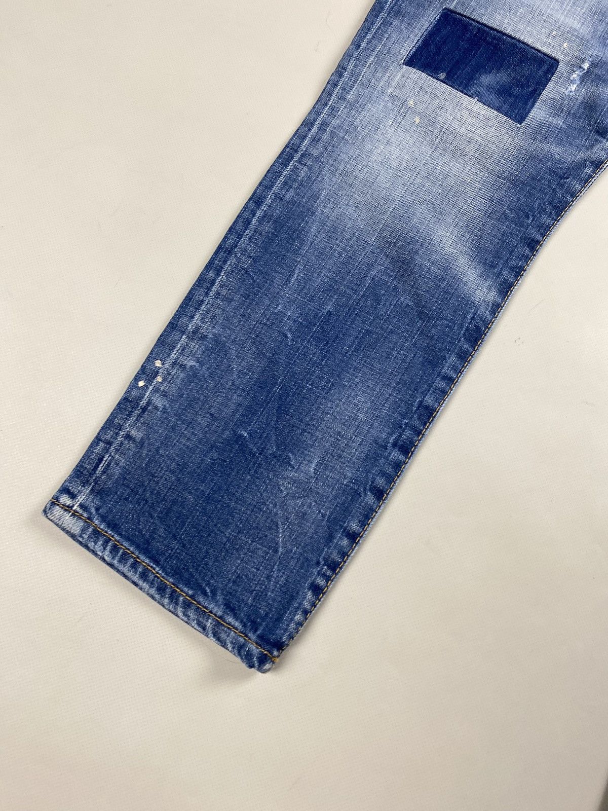Designer × Dsquared2 Dsquared ladies distressed denim cropped jeans size 38 Size 26" / US 2 / IT 38 - 10 Thumbnail